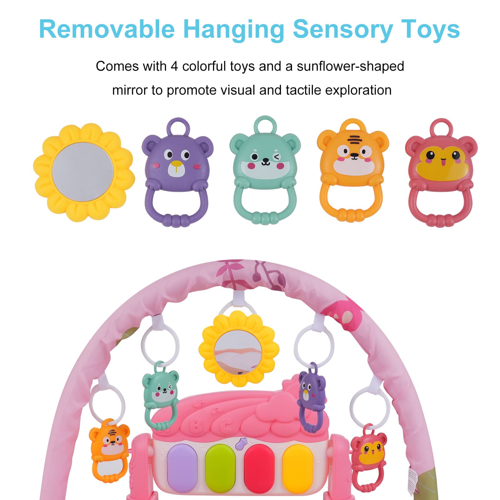 Baby Piano Play Mat, Kick And Play image 6