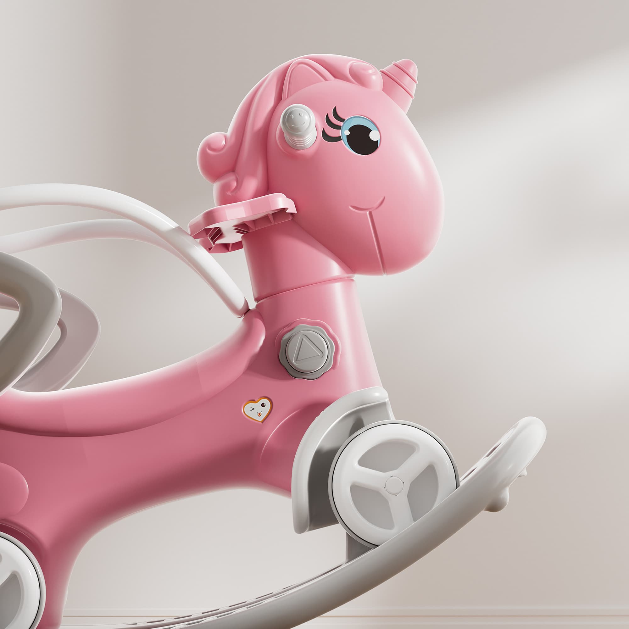 Rocking Horse For Toddlers, Balance Bike Ride image 4