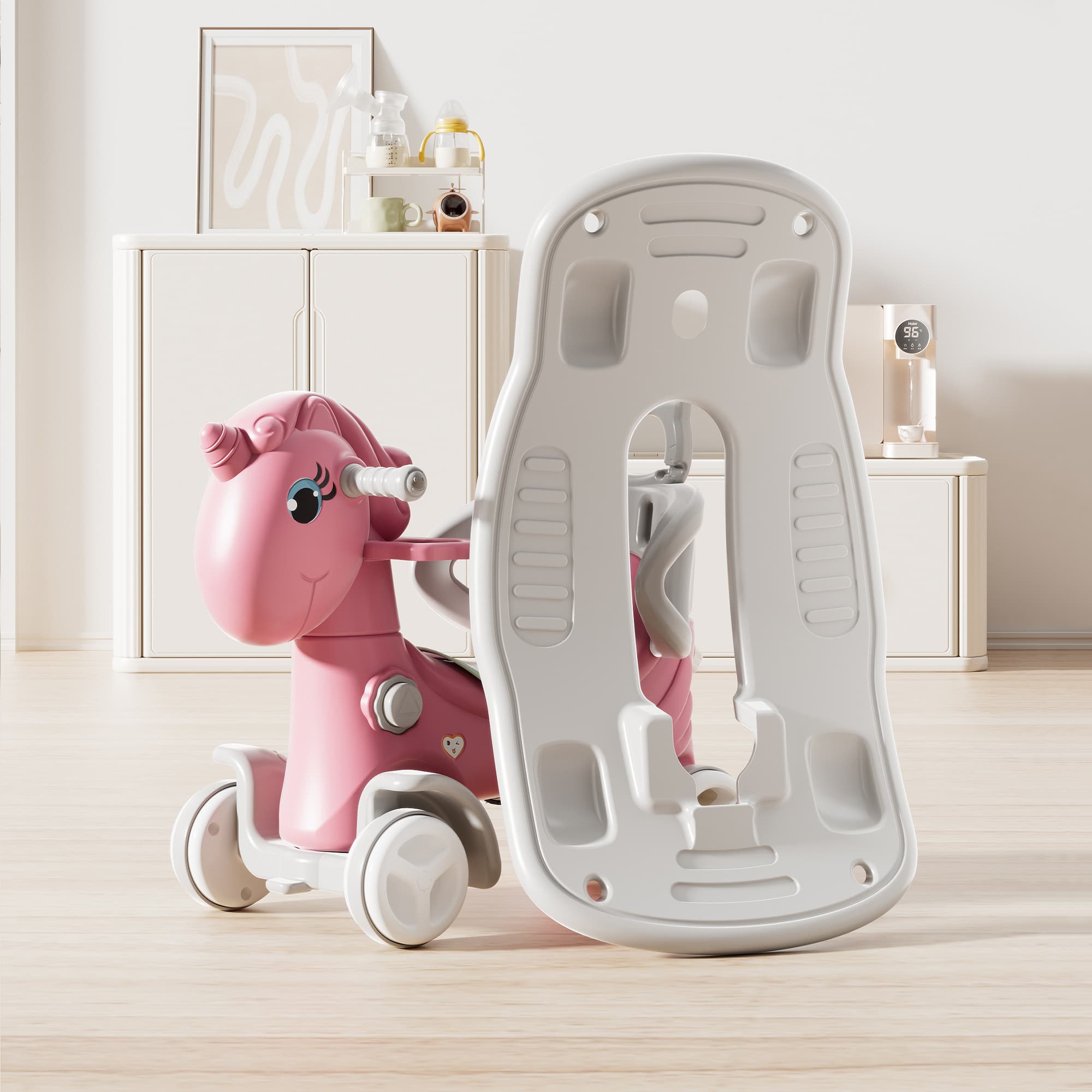 Rocking Horse For Toddlers, Balance Bike Ride image 9
