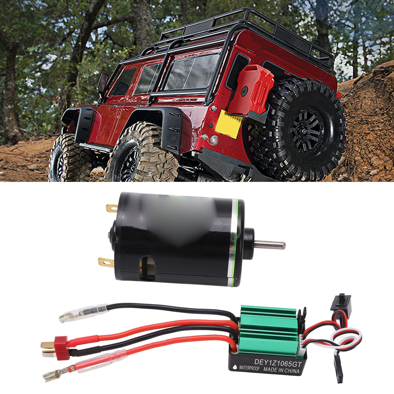 540 Brushed Motor With 65A T Plug image 6