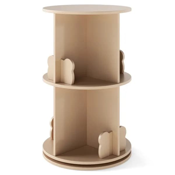 2-Tier Kids Rotating Bookshelf - Display For image 4