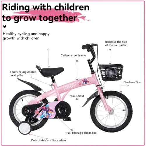 FKZNPJ 16 Inch Sporty Kids Bike With image 7