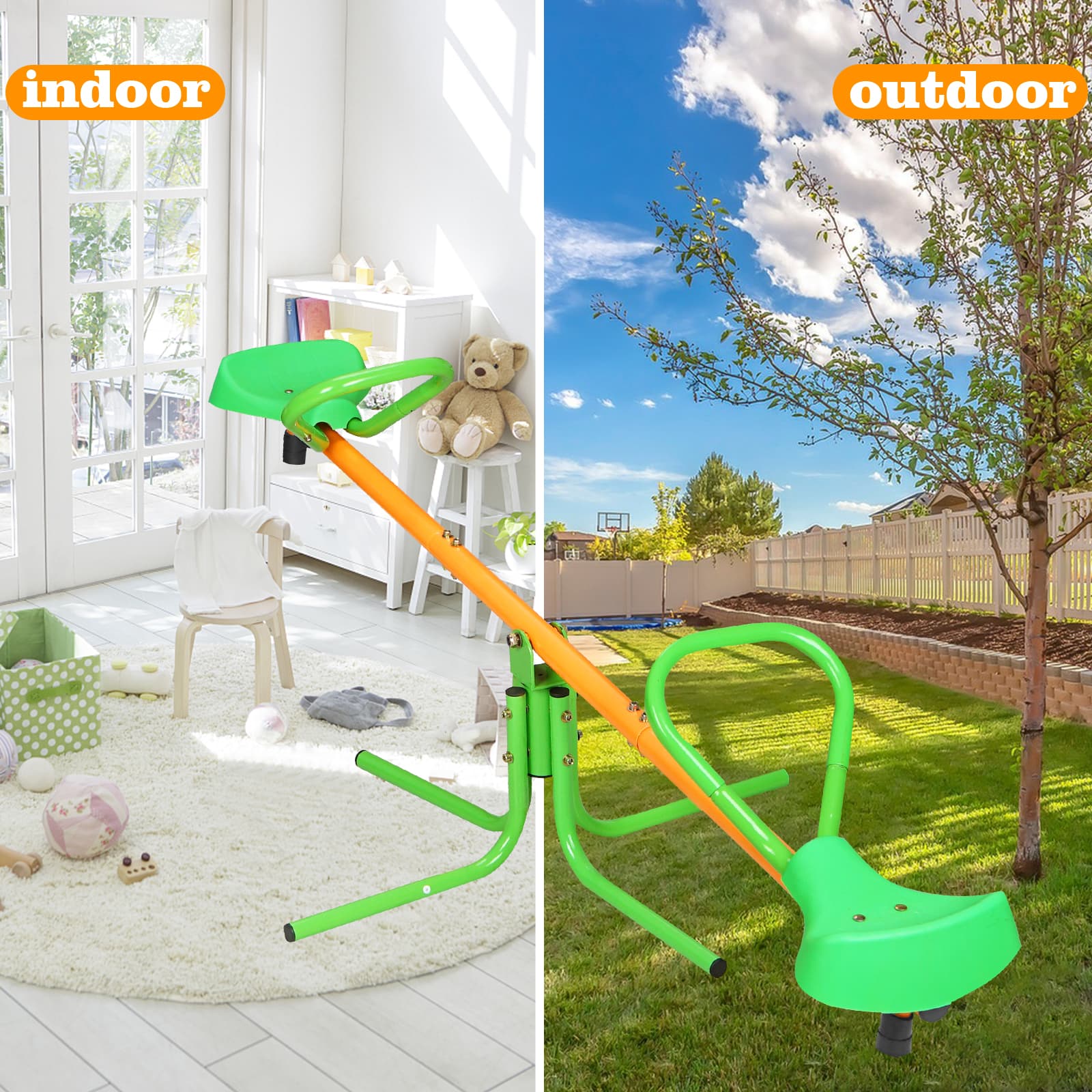 360 Degree Rotating Outdoor Children's Rotating Seesaw image 6