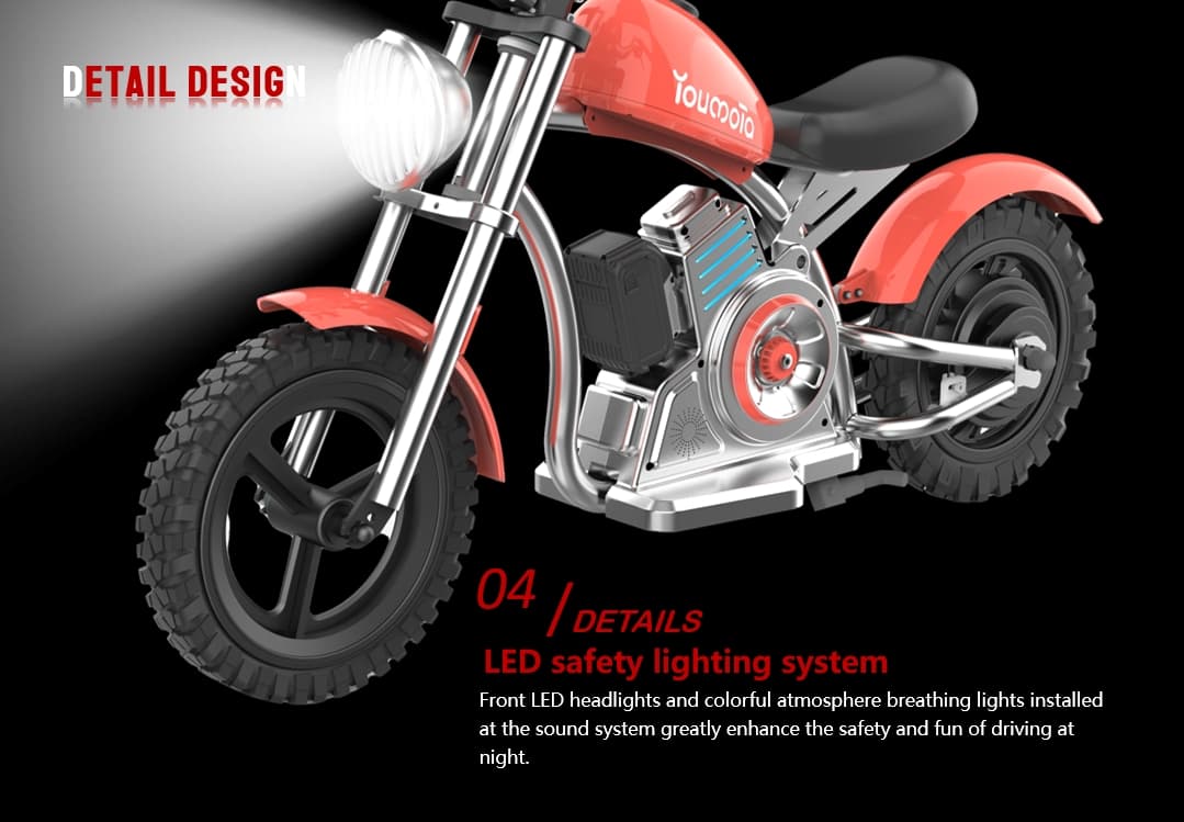 Kids Motorcycle 12Inch Electric Bike Small Size image 7