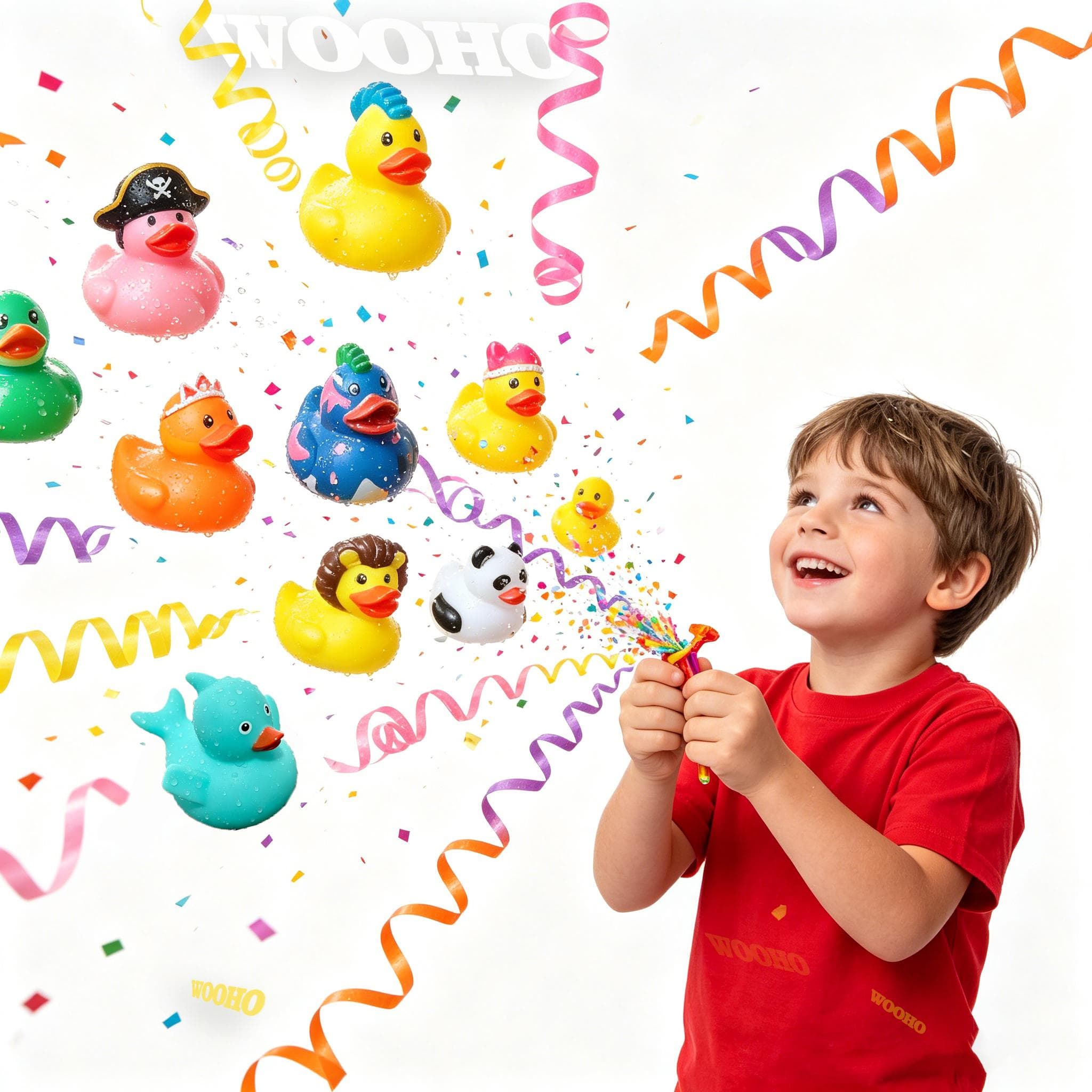 Mini Rubber Duck Multipack Cute Bath Toys image 4