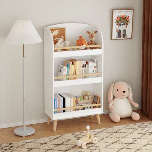 Fiber Board Children's 3-layer Bookshelf image 13