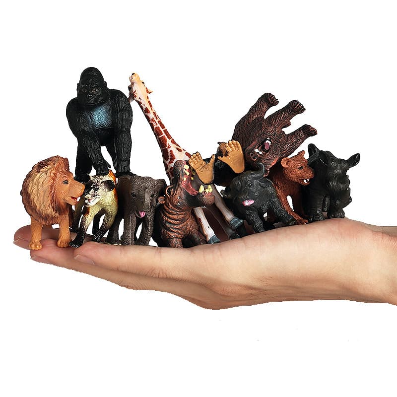 Children's Cognitive Solid Plastic Model Toys image 1