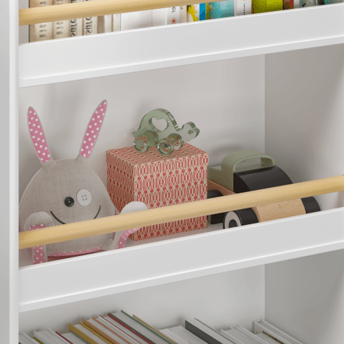 Fiber Board Children's 3-layer Bookshelf image 10