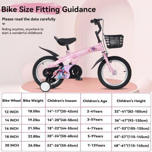 FKZNPJ 16 Inch Sporty Kids Bike With image 18