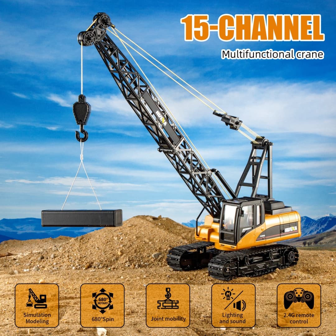 Huina 1572 1-14 RC Crane 2026 MODEL image 4