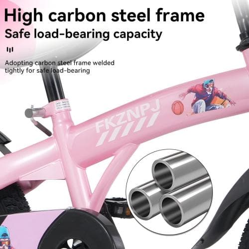 FKZNPJ 16 Inch Sporty Kids Bike With image 3