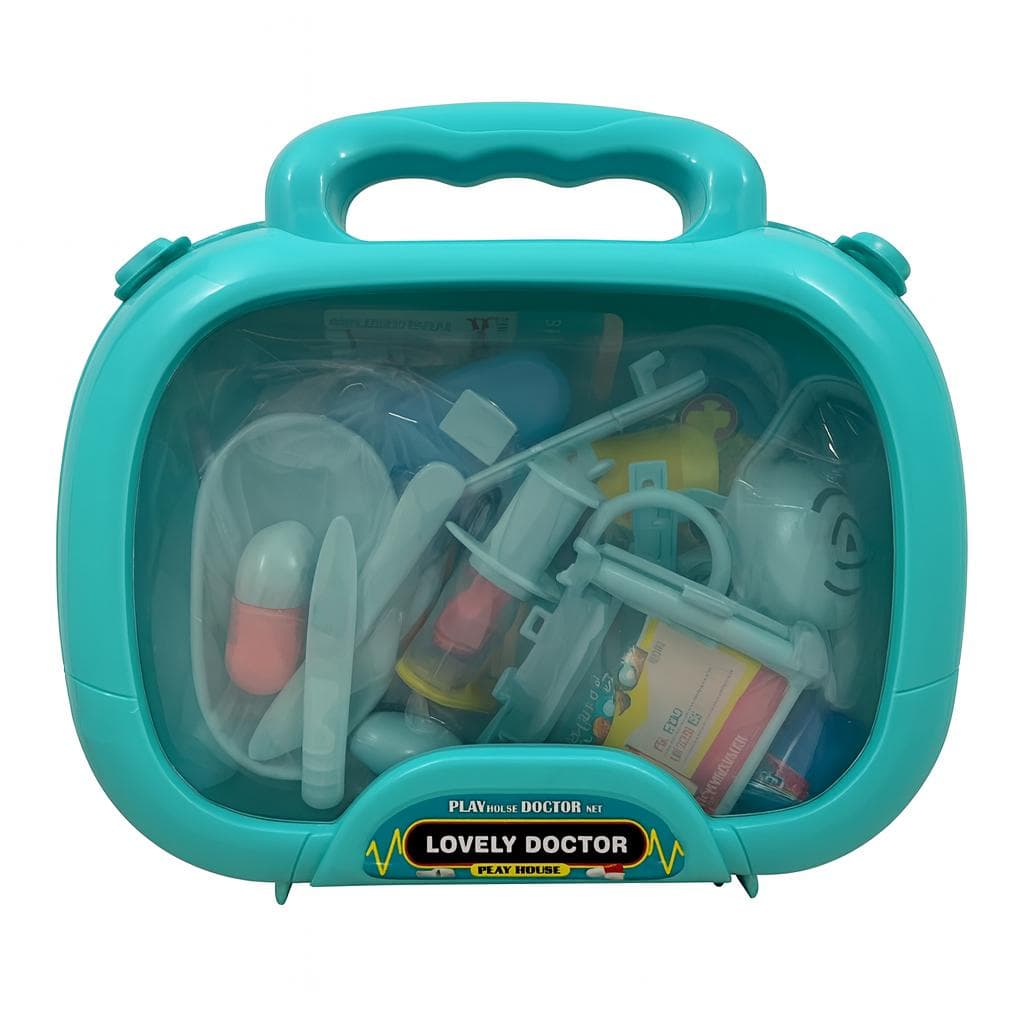 Portable Doctor Toy Set For Kids With image 10