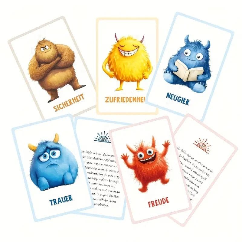 Puzzle Emotion Cards - Cute Design Emotion image 4