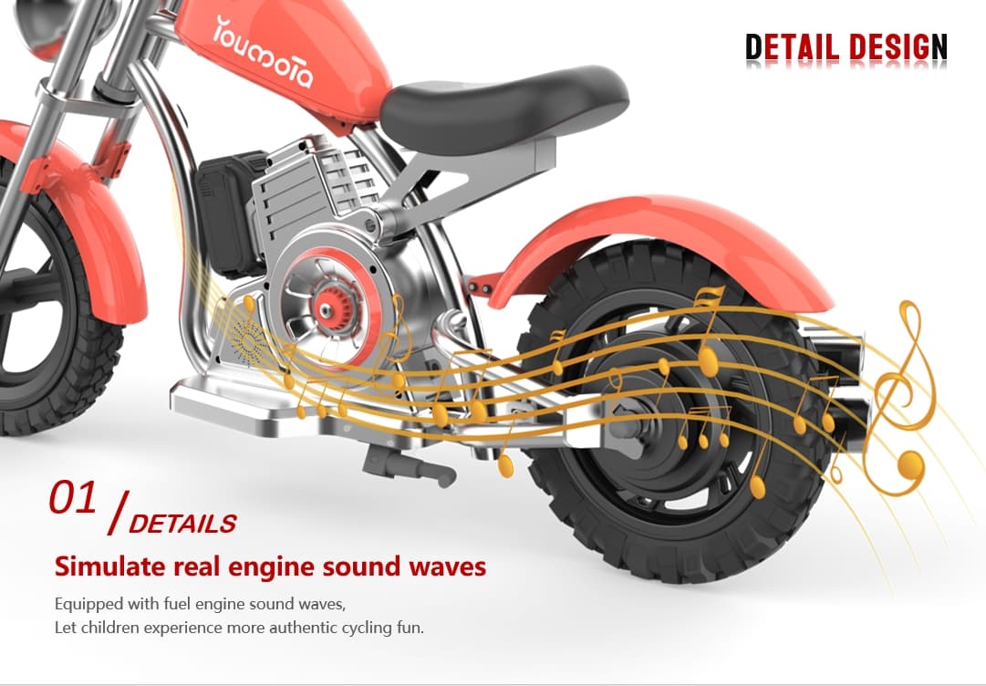 Kids Motorcycle 12Inch Electric Bike Small Size image 4