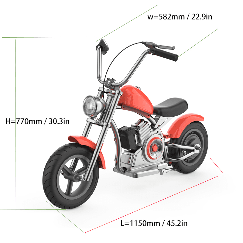 18V Kids 3 Speed Electric Bike image 2