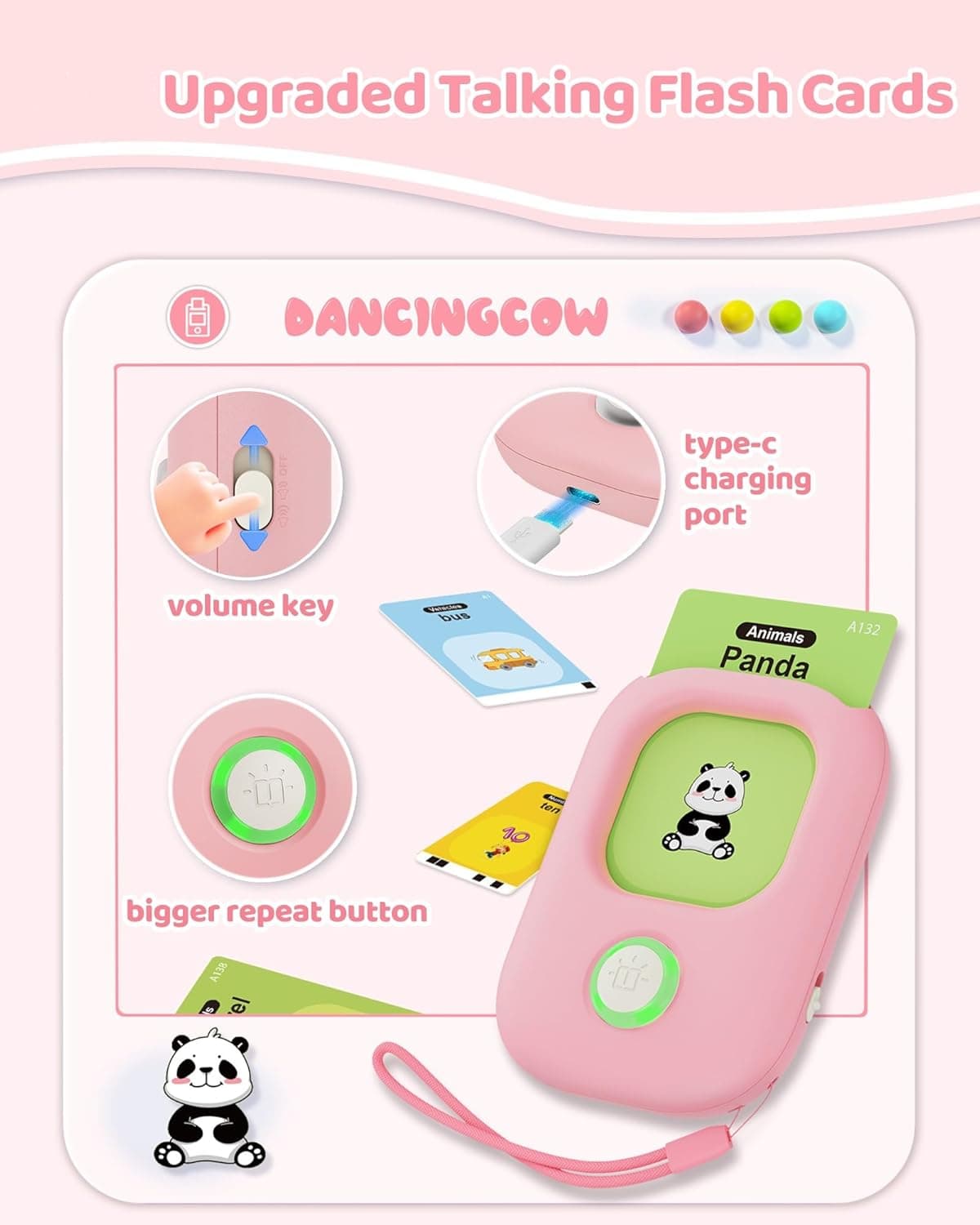 Talking Flash Cards,Kids Toddler Flash Cards With image 8
