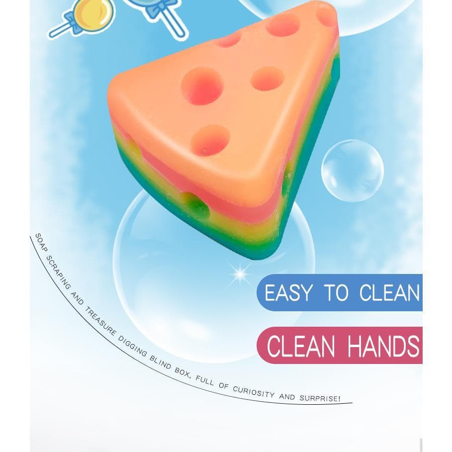 Rainbow Clay Cake, Safe And Non-toxic Materials image 9