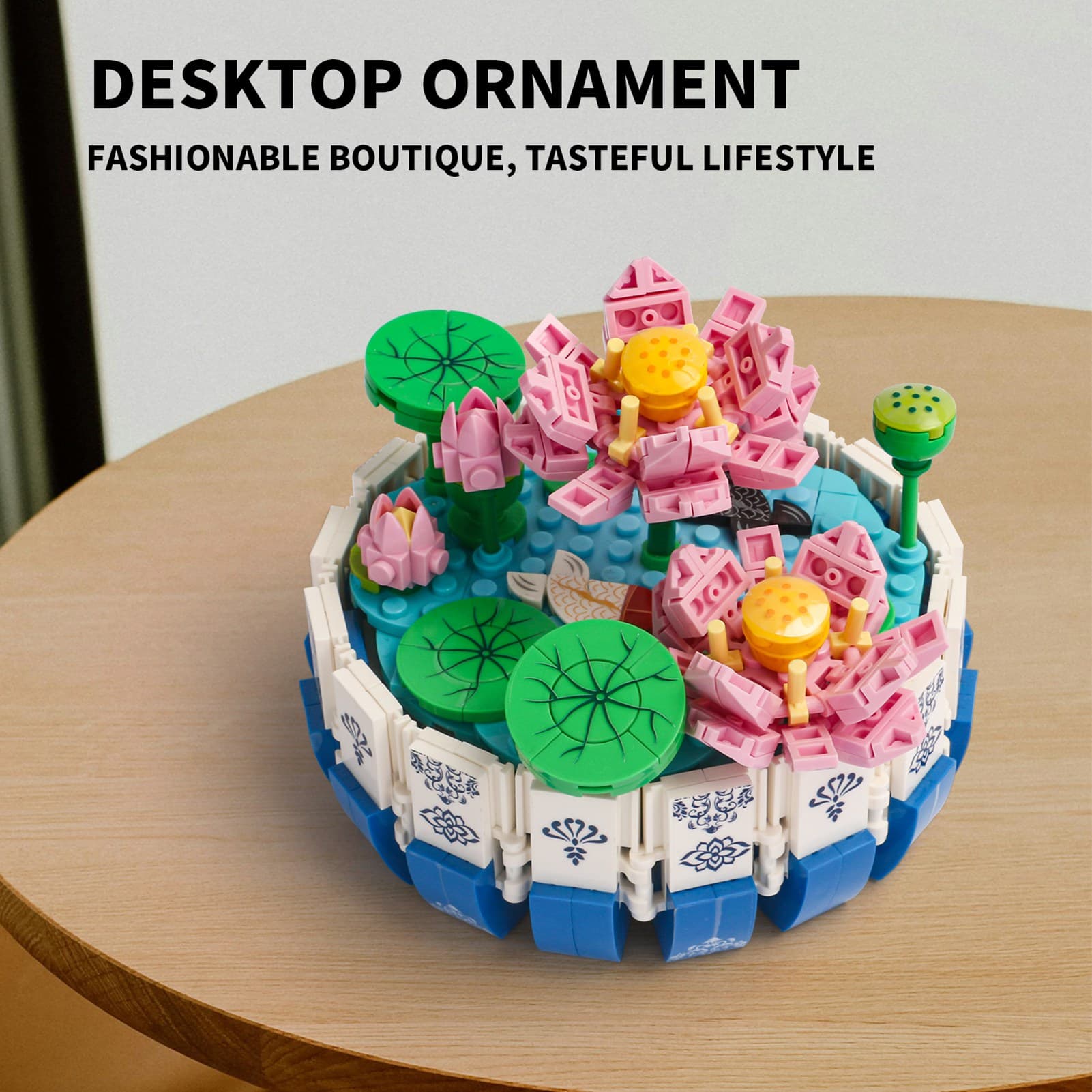 Kids Building Block Kit Traditional Flower And image 2