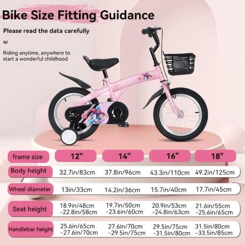 FKZNPJ 16 Inch Sporty Kids Bike With image 17