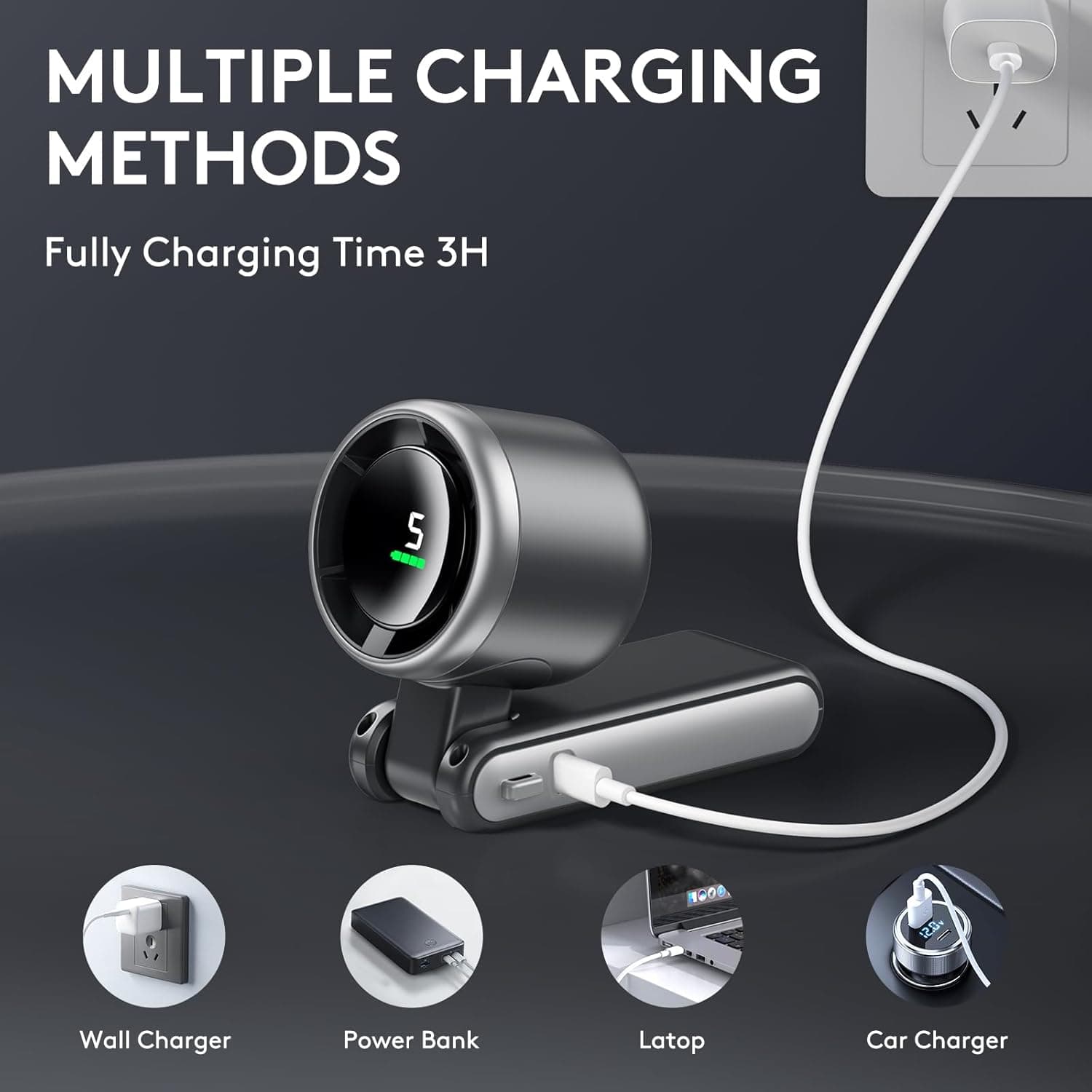 3 IN 1 Portable Handheld Turbo Fan image 6
