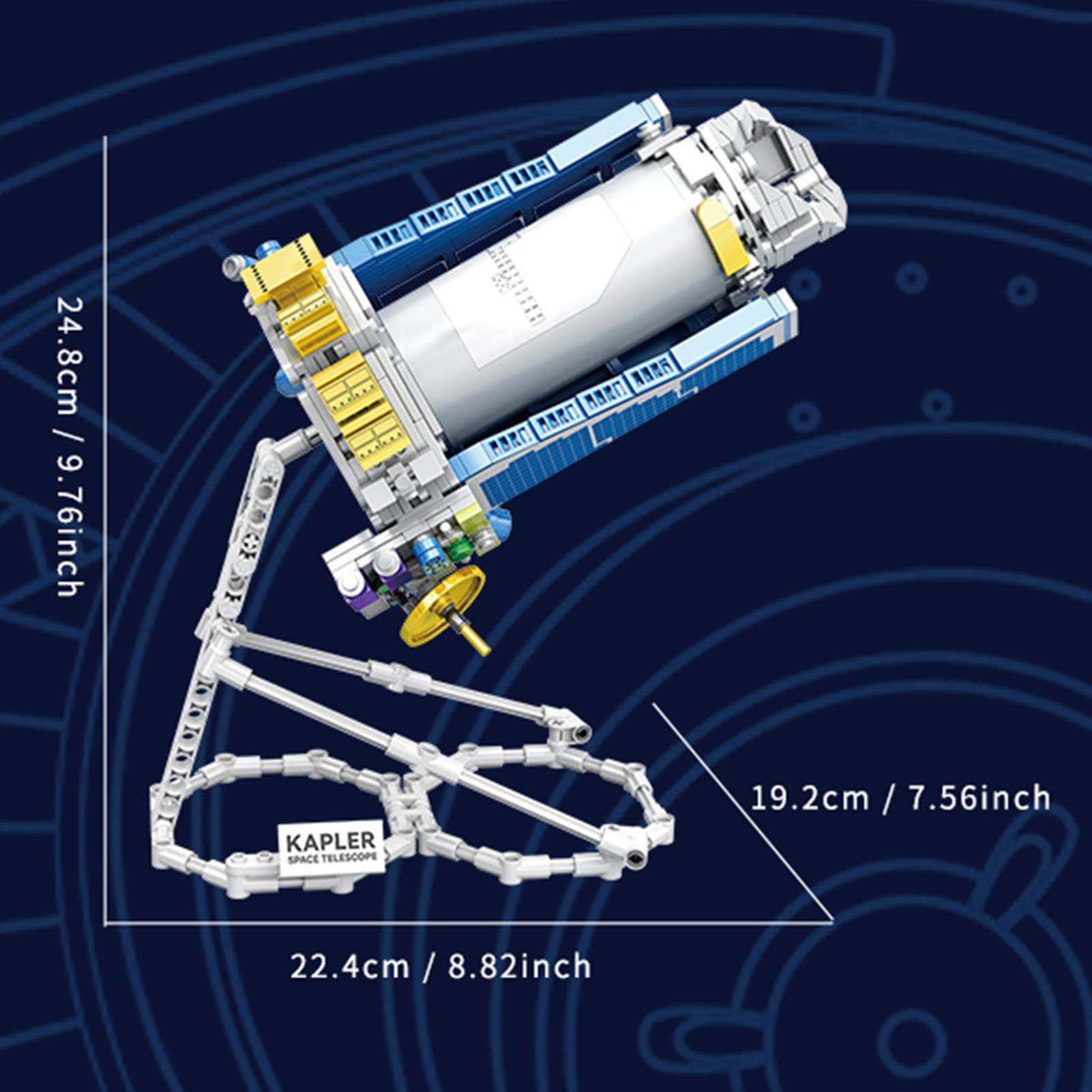 Kepler Space Telescope Building Set STEM Construction image 8