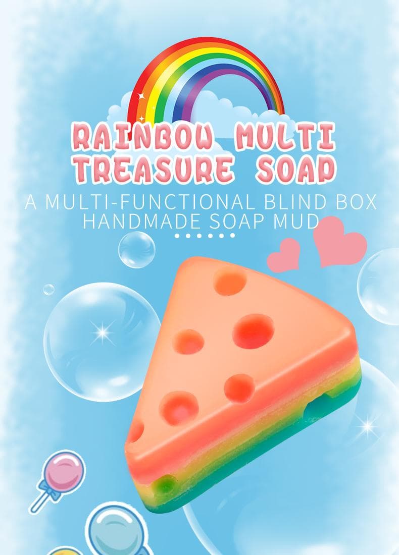 Rainbow Clay Cake, Safe And Non-toxic Materials image 10