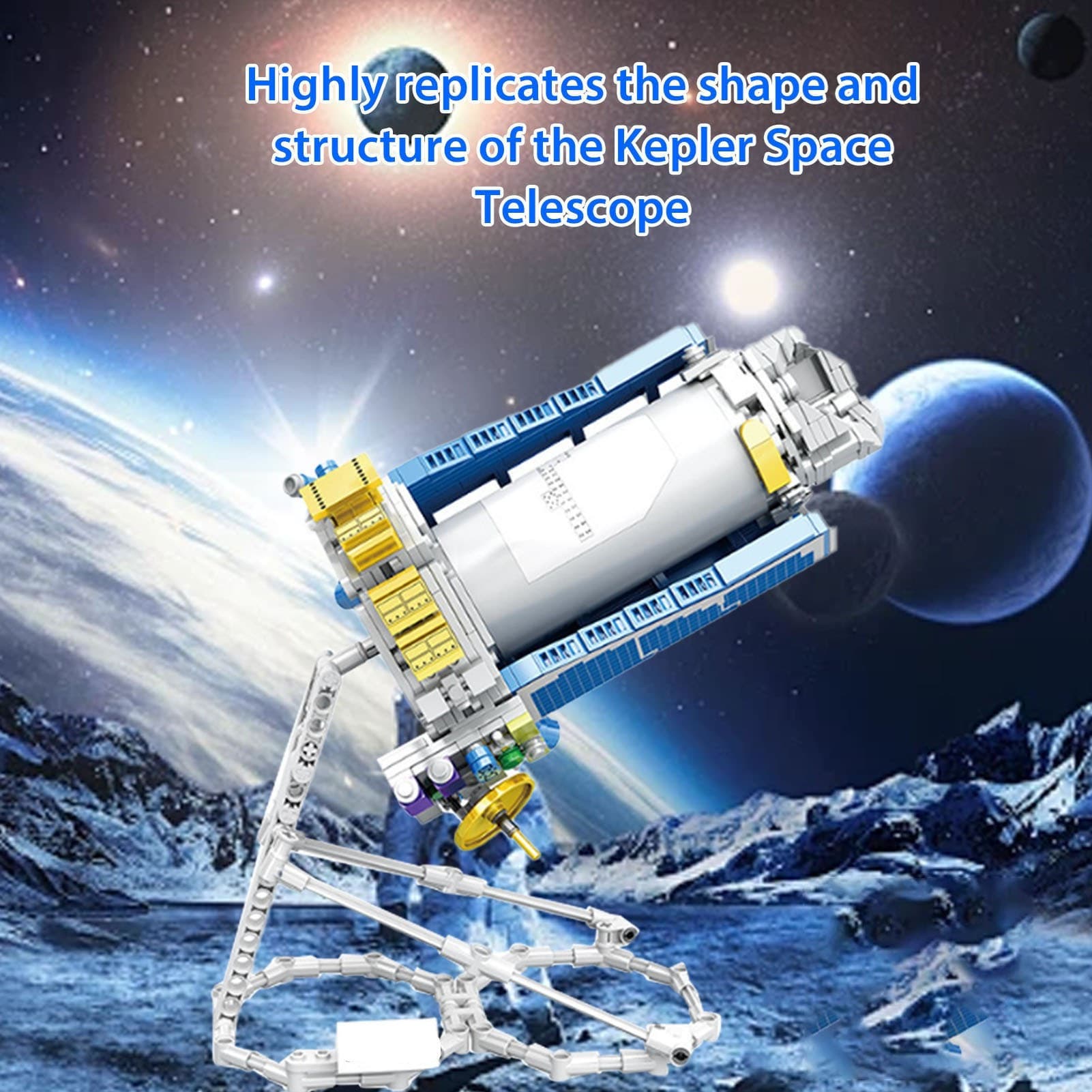 Kepler Space Telescope Building Set STEM Construction image 4
