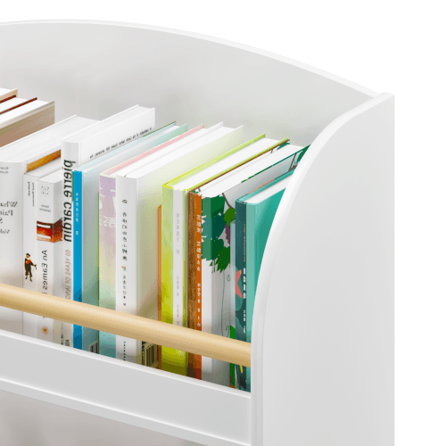 Fiber Board Children's 3-layer Bookshelf image 9