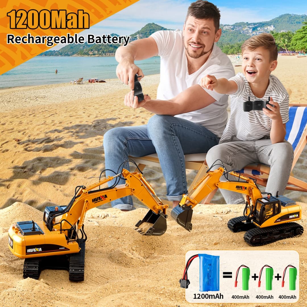 Huina 1535-1 1-14 RC Excavator image 2