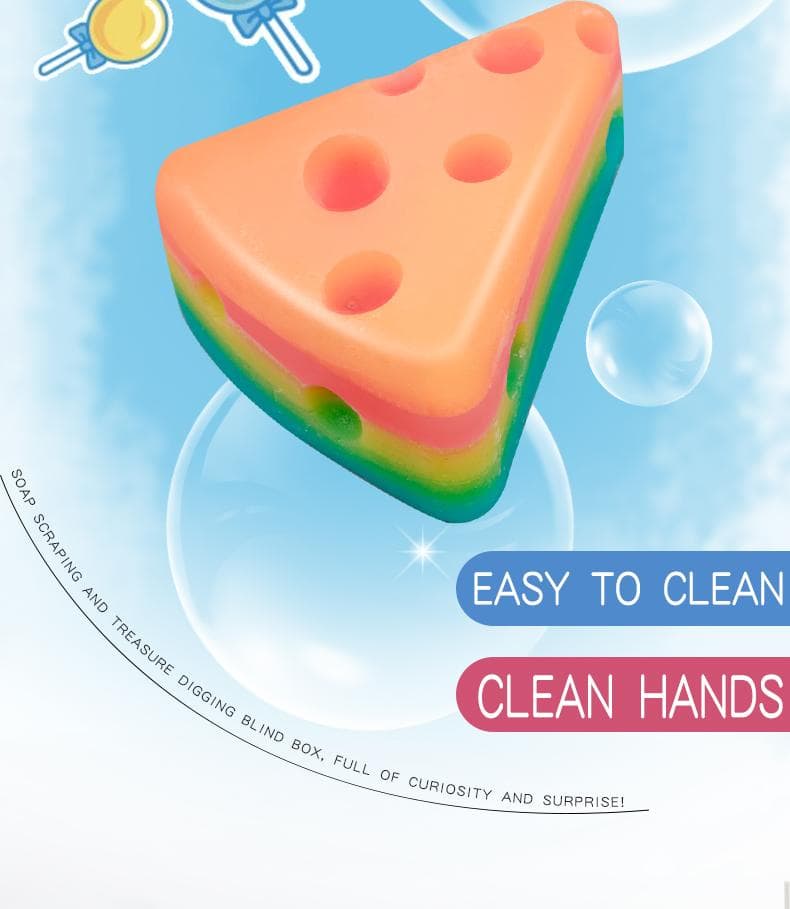 Rainbow Clay Cake, Safe And Non-toxic Materials image 2