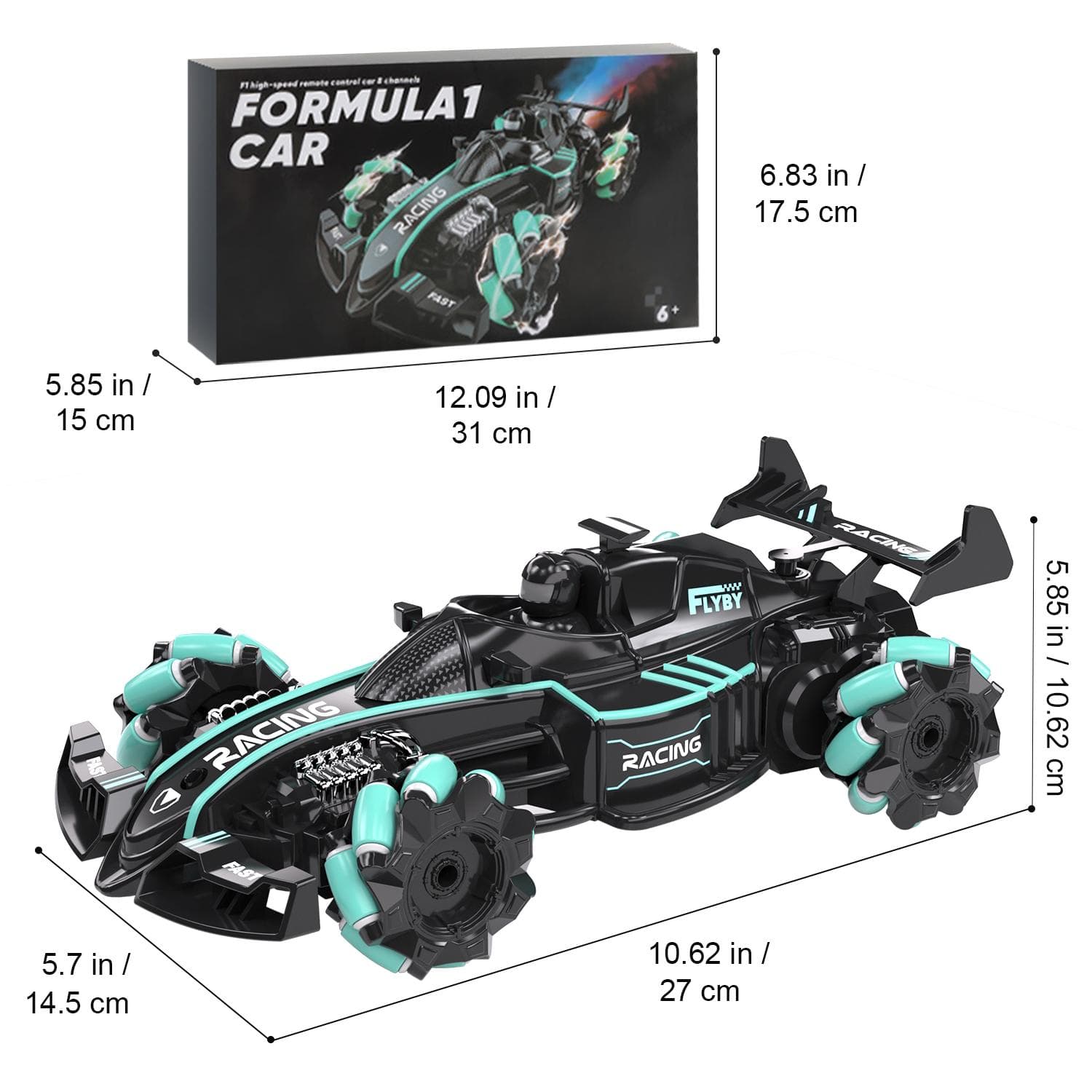 Formula One Full-drift Racing Car Equipped With image 15