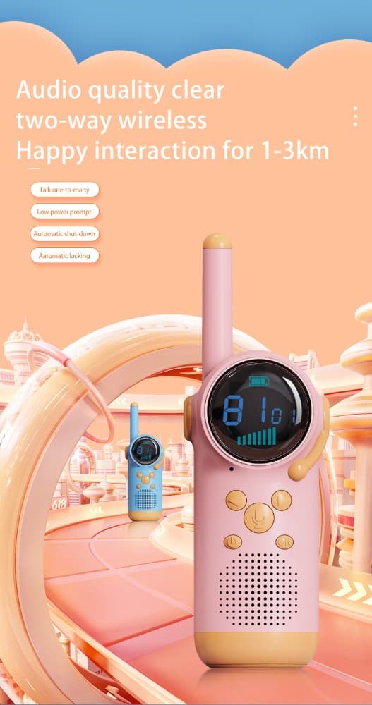 Blue And Pink Walkie-talkies - Two Packs image 8