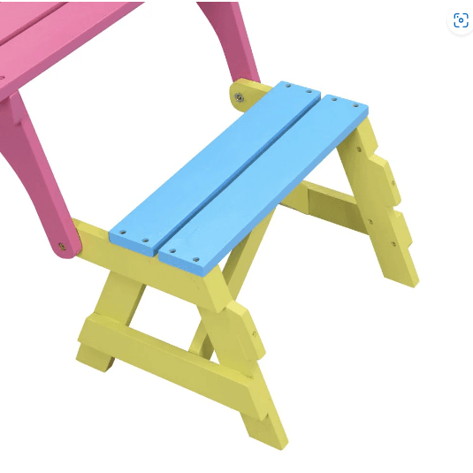 KID'S MULTI-FUNCTIONAL ARM CHAIR,TABLE 2 BENCHES image 7