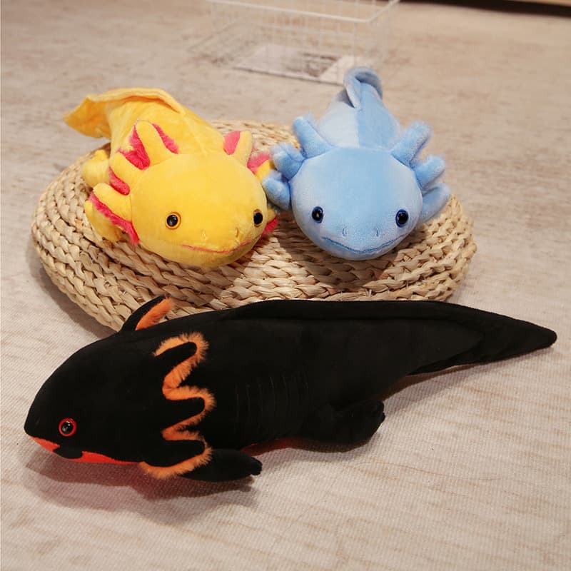 Cute Spotted Hexagonal Dragon Plush Salamander Doll Dinosaur Doll