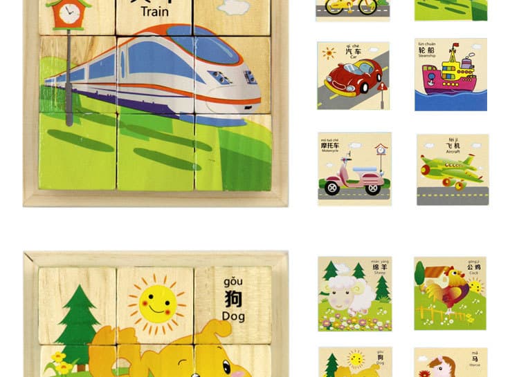 Wooden 3D Puzzle Model Puzzle Toys image 2
