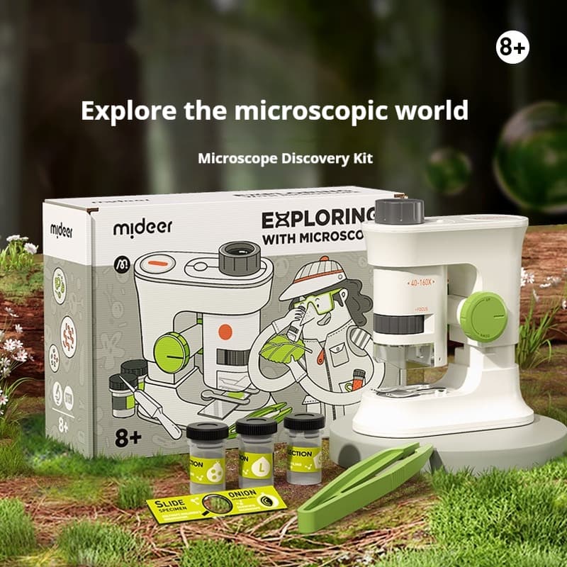 Children's HD Portable Scientific Experiment Handheld Microscope