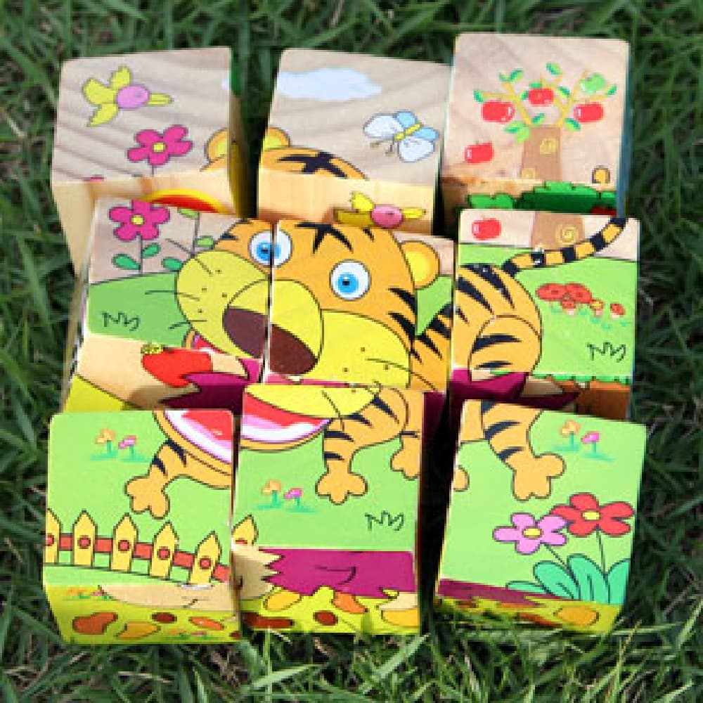 Wooden 3D Puzzle Model Puzzle Toys image 1