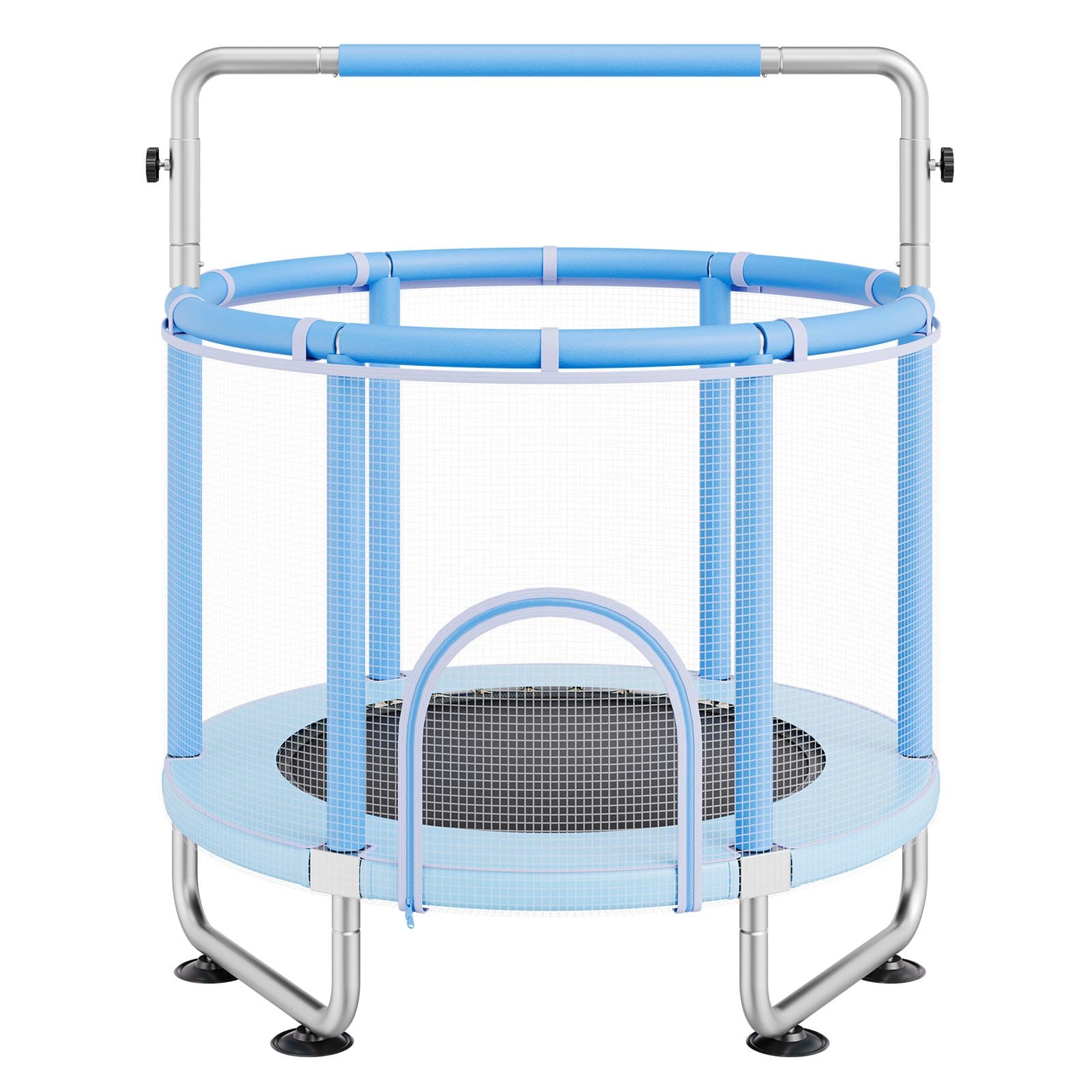 55" Kids Trampoline, 4.6FT Indoor Outdoor Trampoline image 1