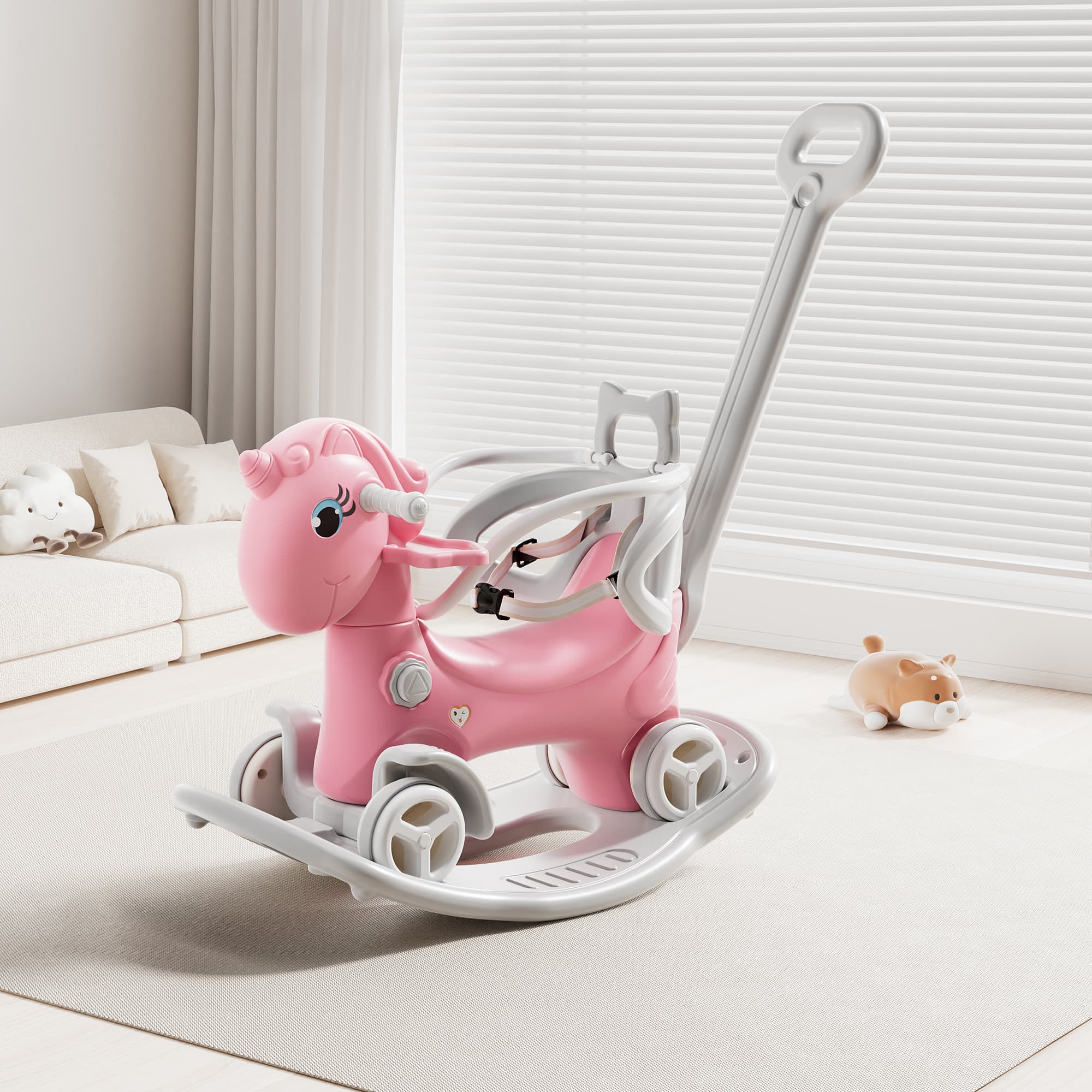 Rocking Horse For Toddlers, Balance Bike Ride image 1