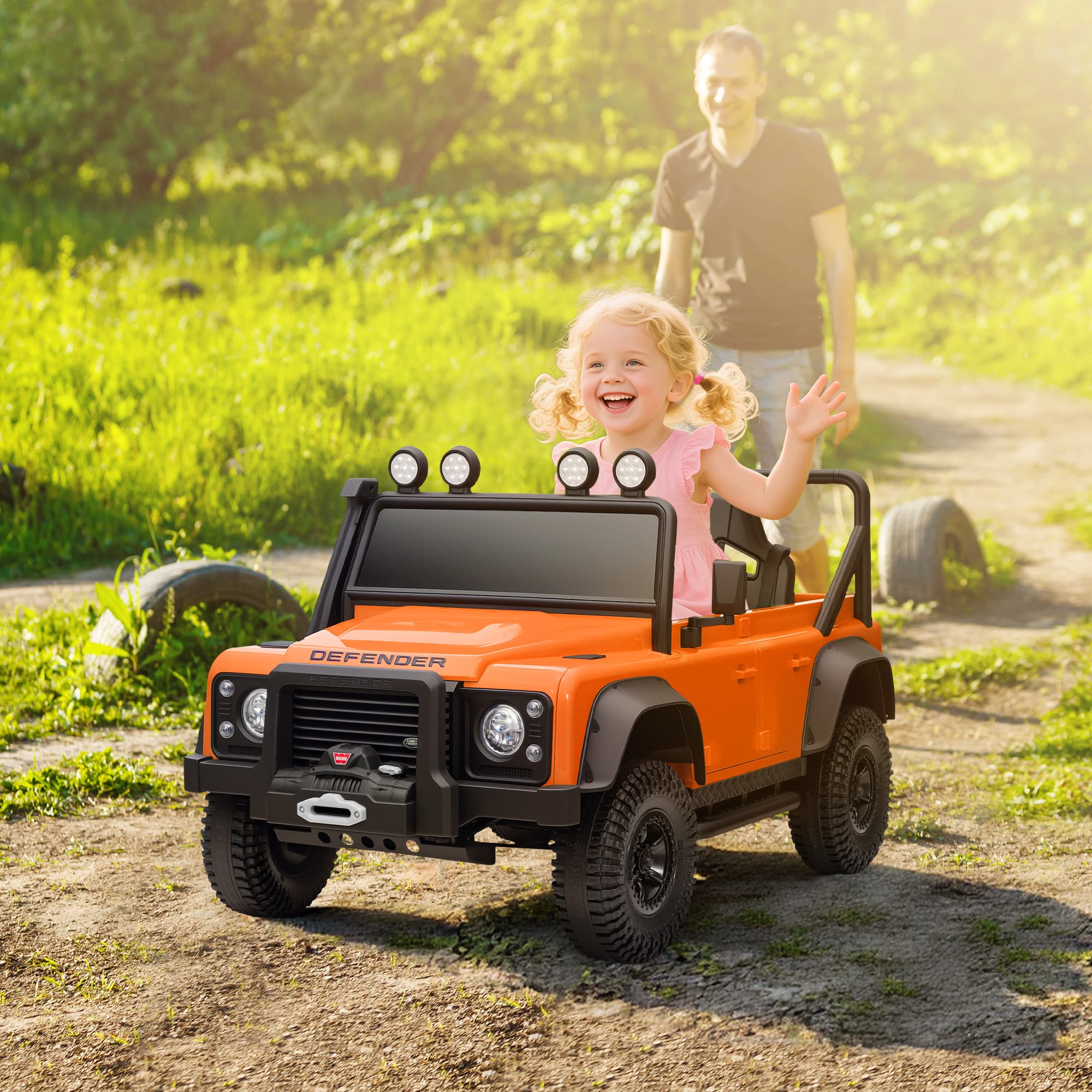 Land Rover Licensed Electric Car for Kids image 1