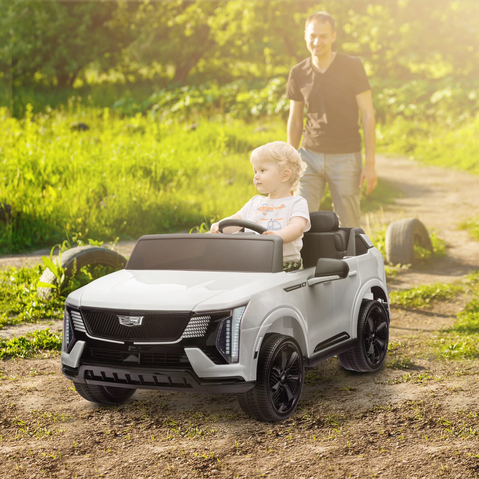 2-Seater 12V 10AH Ride on Truck, Cadillac image 1