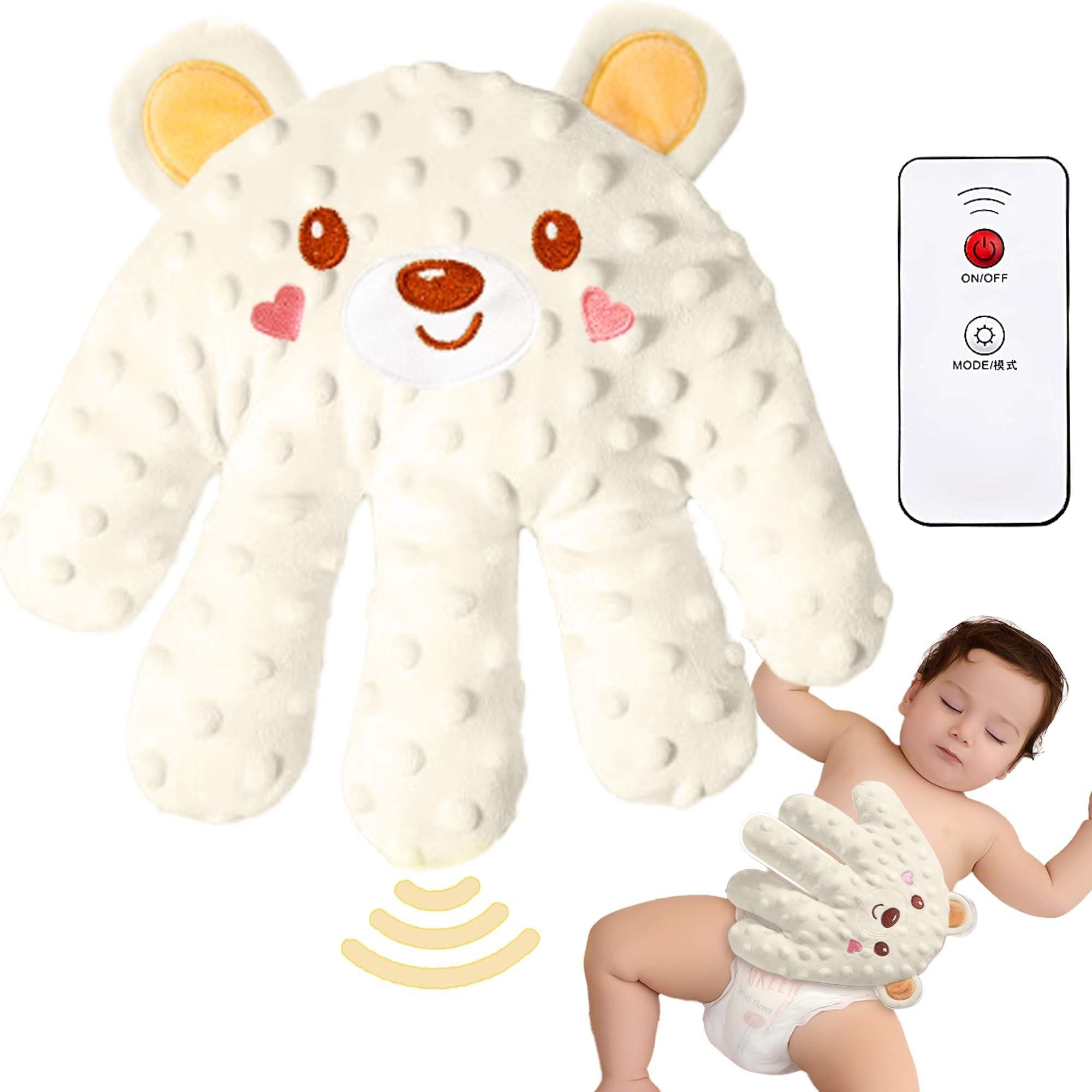 Electric Automatic Patting Device,Cute Baby Soothing Palm,Newborn image 1