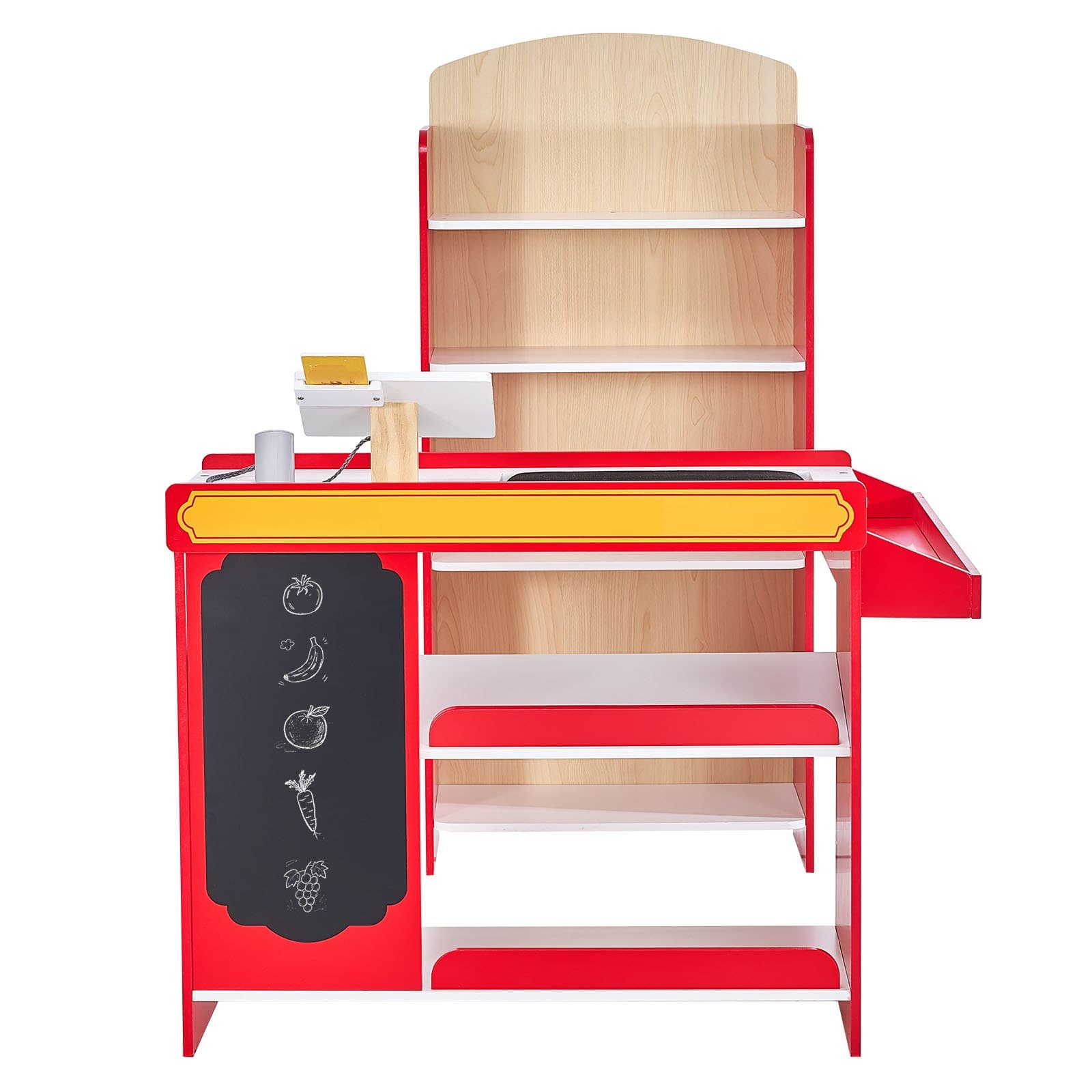 Kids Grocery Store Playset Supermarket Play Toy image 1