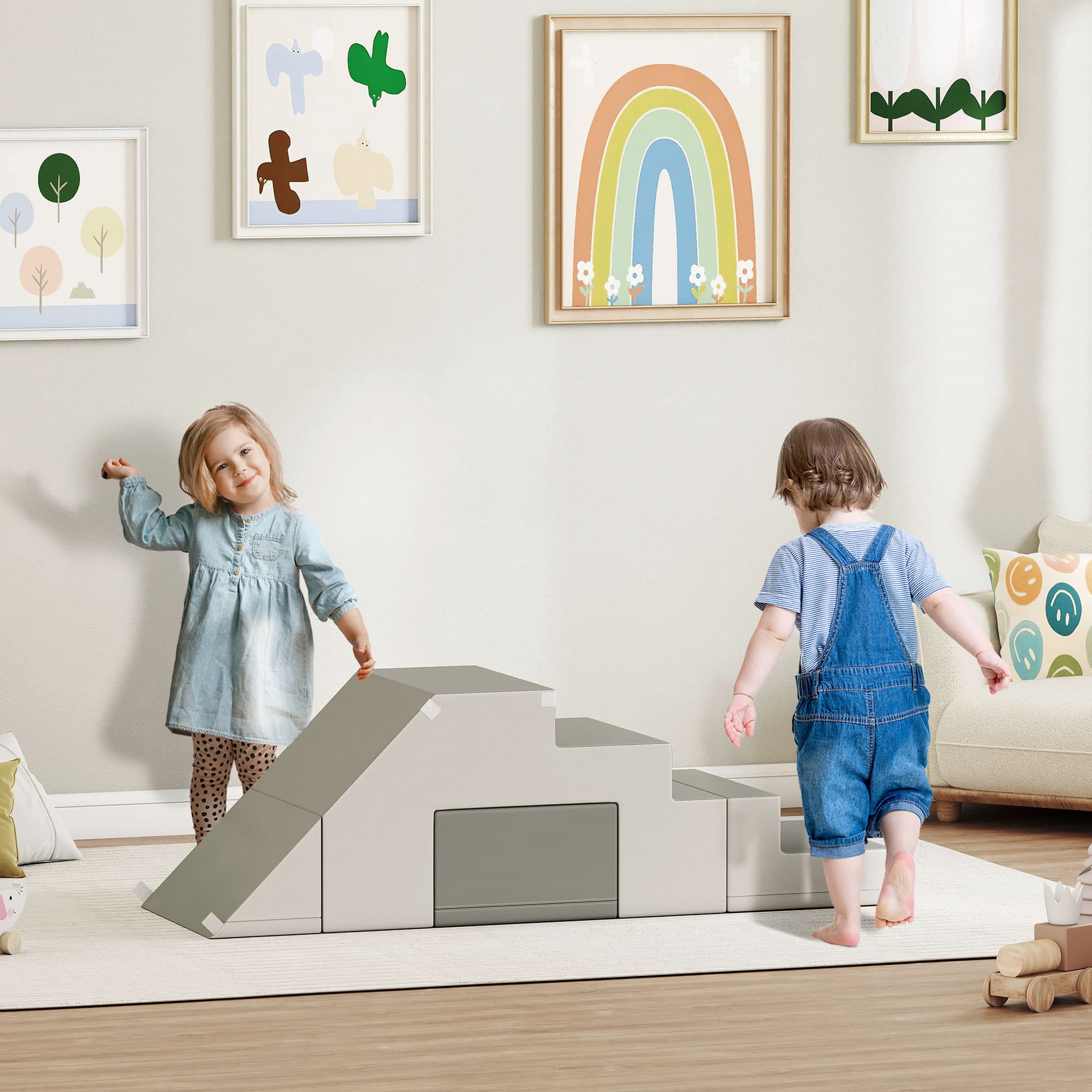 2 Piece Foam Climbing Toys for Toddlers image 1